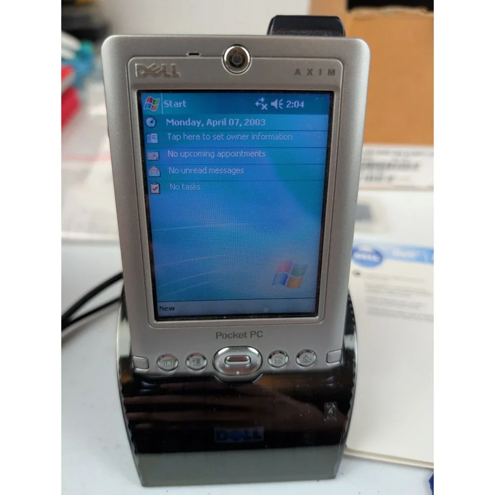Dell Axim X3 Windows Mobile Pocket PC With Accessories